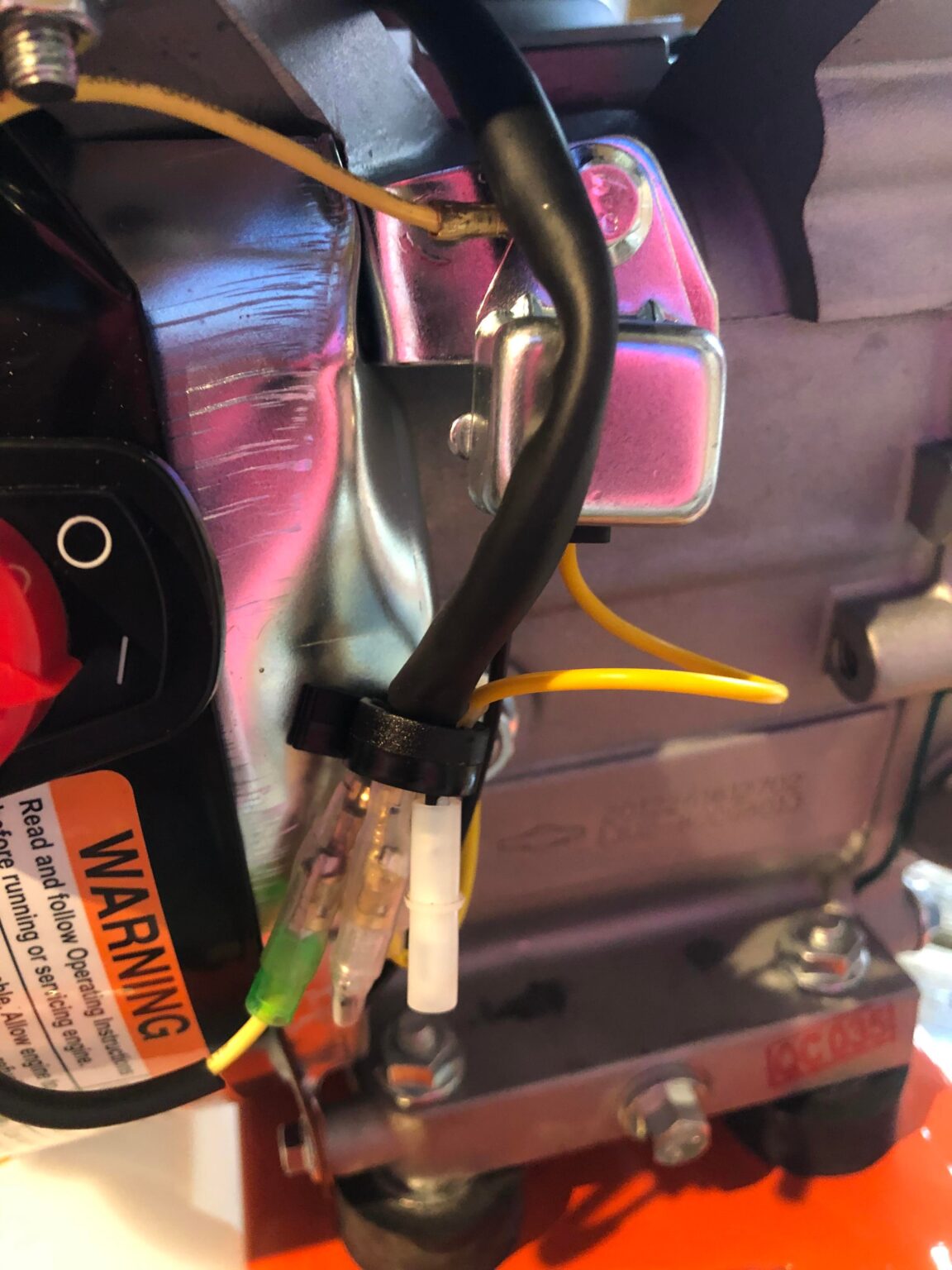 Pressure Washer Air Filter Soaked With Oil Easy Clean Wash