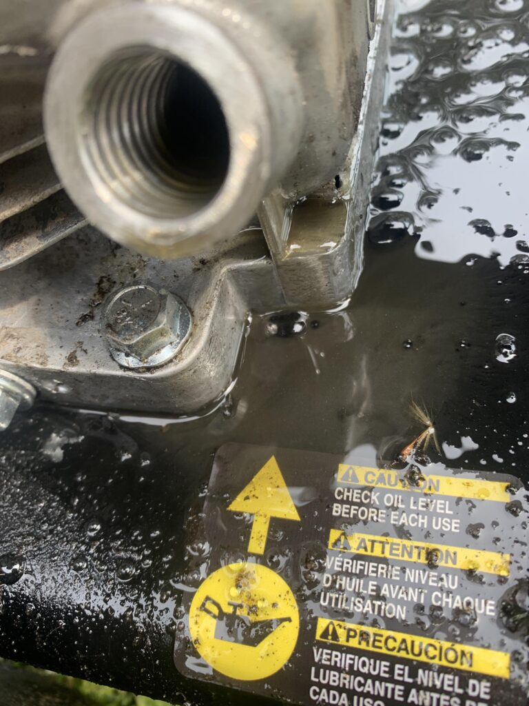 Simpson Pressure Washer Leaking Oil Easy Clean Wash