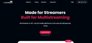Onestream Live Video Multistreaming Software Review