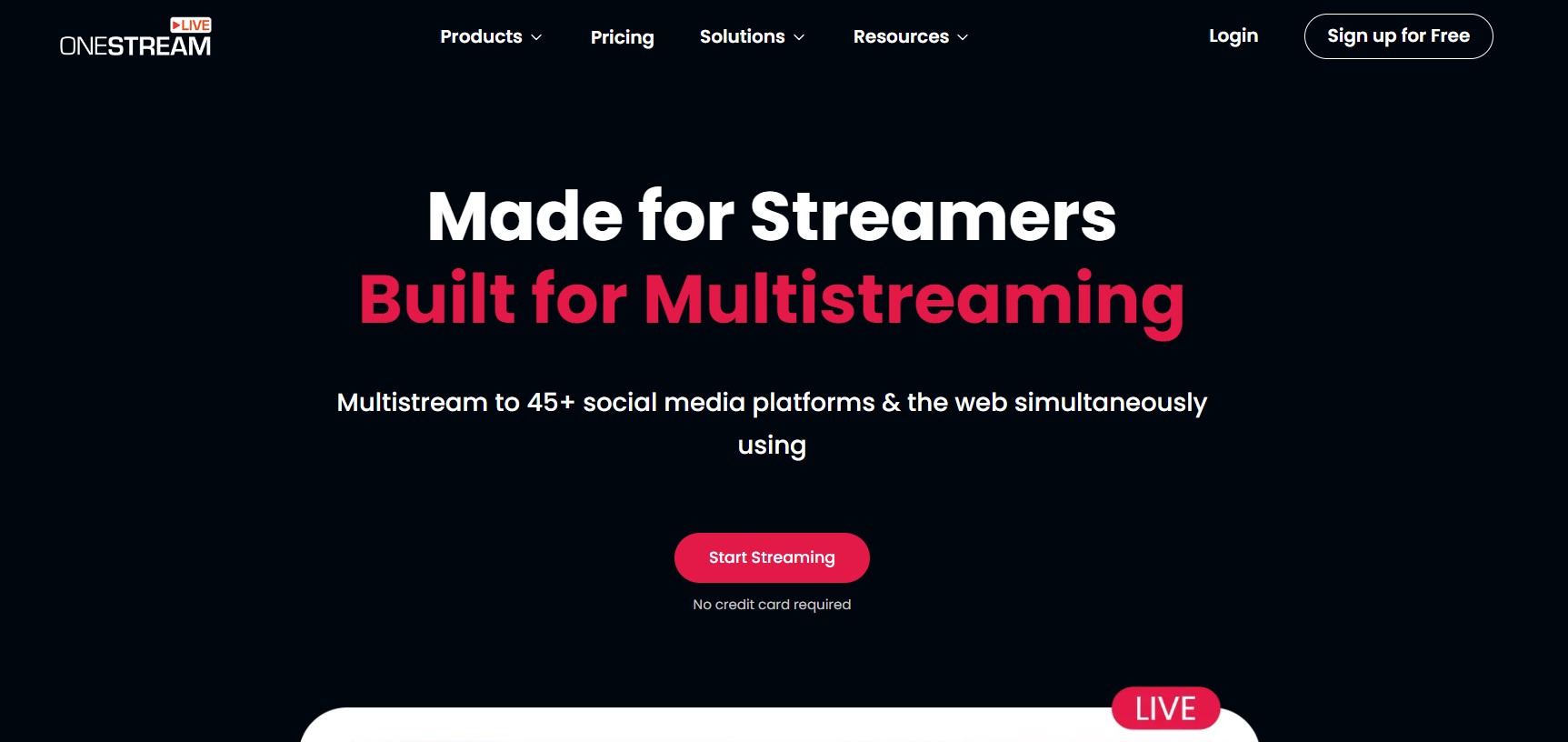 Onestream Live Video Multistreaming Software Review