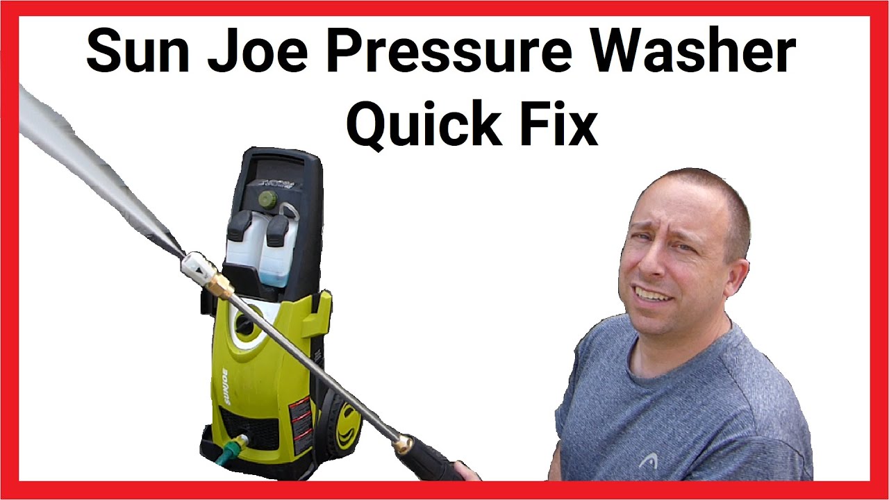 Sun Joe Pressure Washer Reset Button