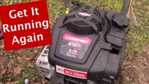 Troy Bilt Pressure Washer Not Starting