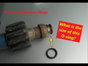 What Size O Ring for Pressure Washer Hose