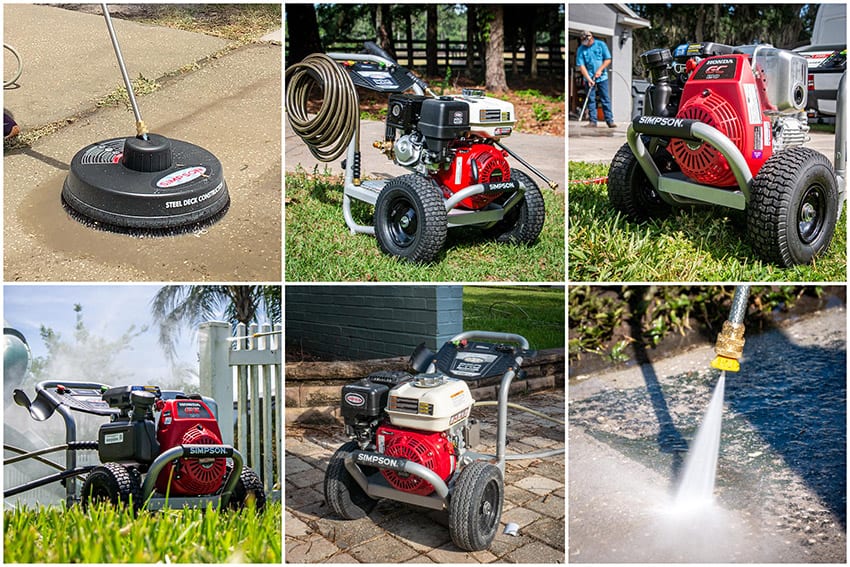 Who Makes Simpson Pressure Washers