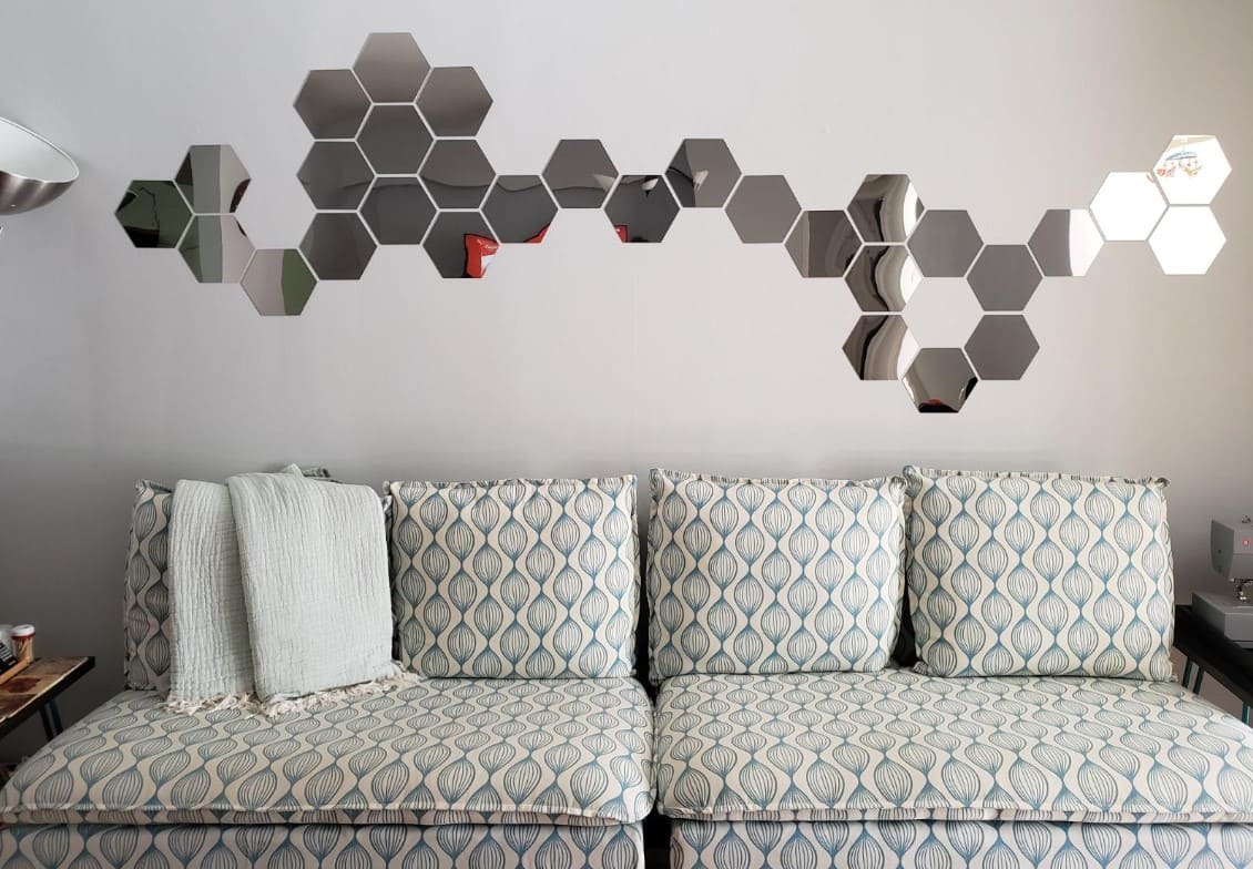 Best Hexagon acrylic mirror for wall